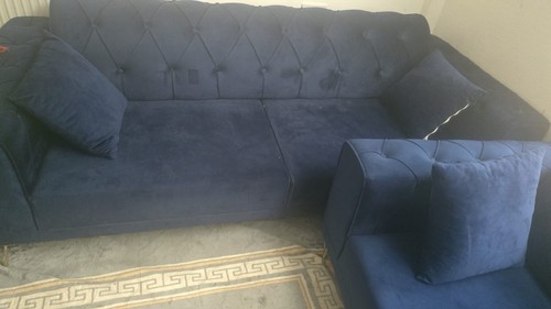 Habitat seater sofa navy - habitat, sofa-