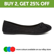Lilley Womens Shoes Black