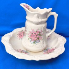 PITCHER JUG + WASH BOWL * Pink