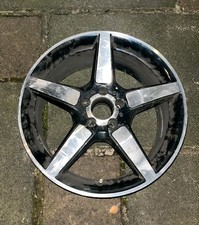 1 MERCEDES BENZ CLS AMG W218 19" ALLOY WHEEL RIM 8.5J FRONT DIAMOND CUT GENUINE 