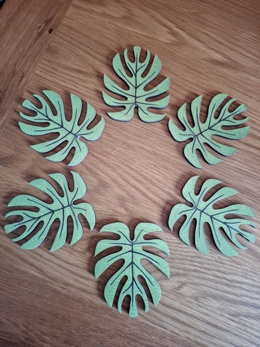 Natural wood bamboo leaf - wood,