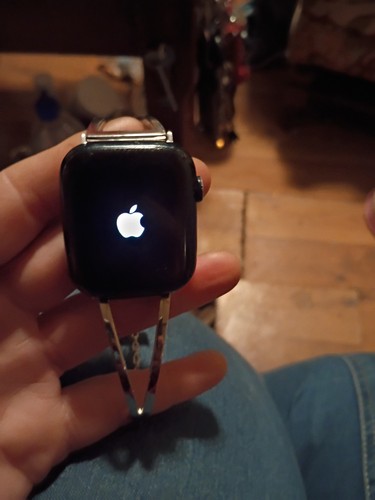 Apple smart watch silver metal - apple,
