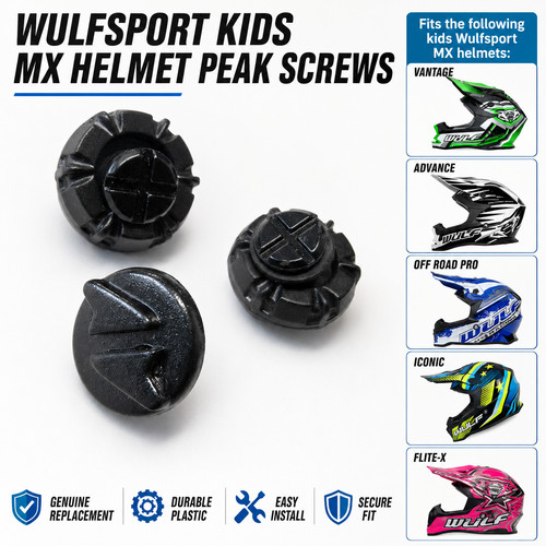 Wulfsport kids peak - , screws