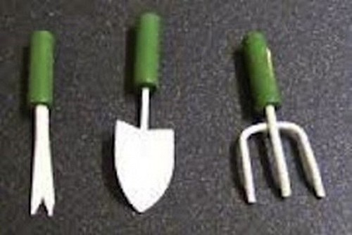 Set three garden tools - set,