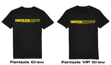 Fantazia Crew or VIP Crew Rave T Shirt 1990s Hardcore Jungle D&B Acid House