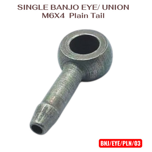 6mm banjo union eye hose - hose, plain