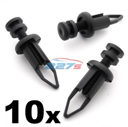 10x 9mm front rear - &, plastic