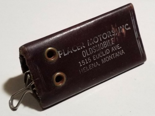 Vtg leather key tainer wallet - leather, key-tainer