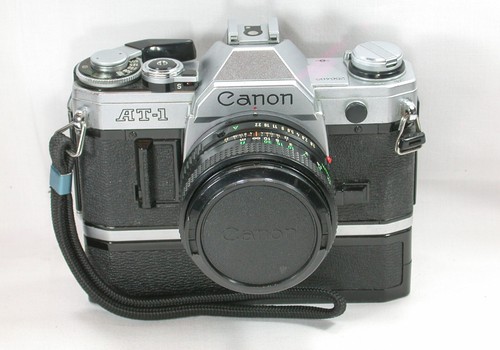 Canon slr film - at-1, camera