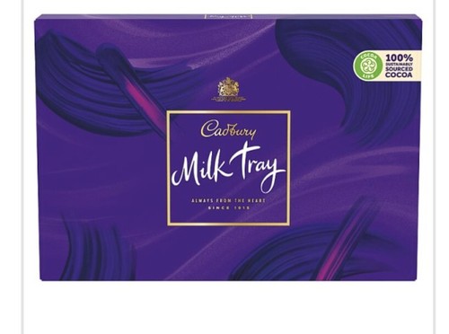 Cadbury milk tray 530g - milk,