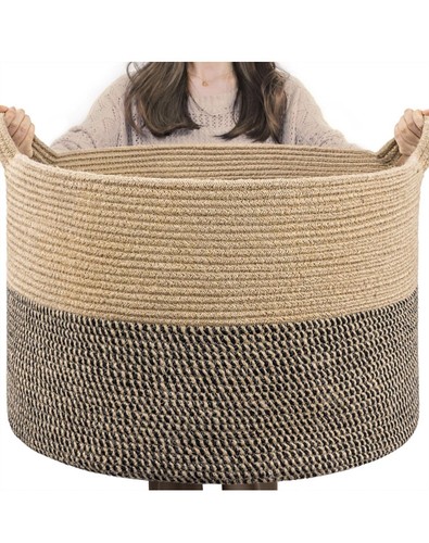 Large woven basket for - woven,