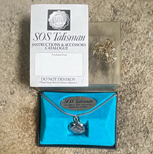 Sos talisman silver - sos,