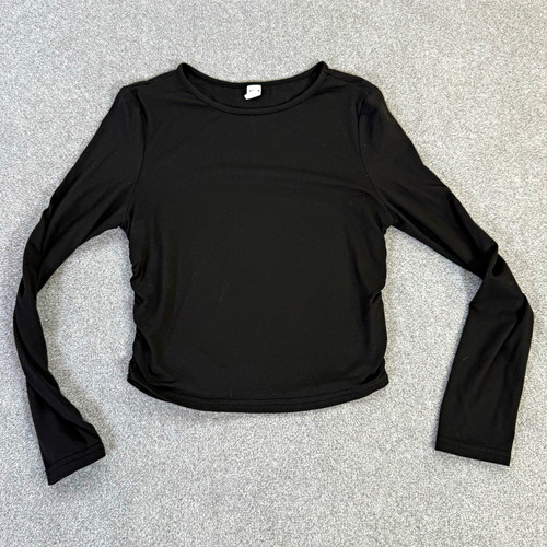 Shein girls black cropped long - shein,
