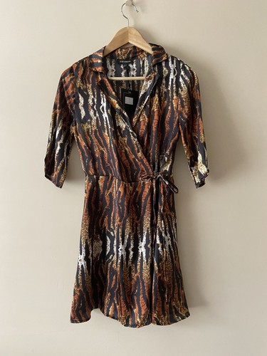 Qed london satin - satin, tiger