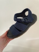 Dr marten gladiator sandals navy fabric 4 /37 £160 sold out good condition 