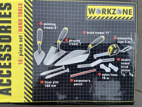 10piece steel trowel - steel,