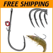 Durable Black Fishing Hooks