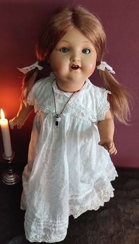 Haunted doll antique - ,, positive