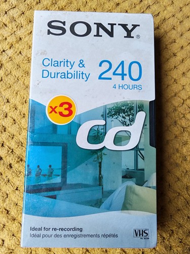 Sony 240 vhs - sony,