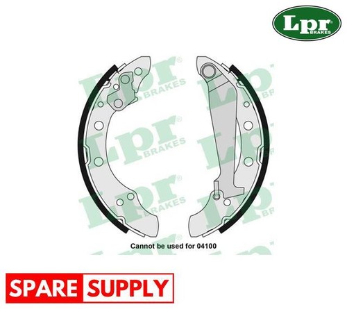 Brake shoe set - brake, for