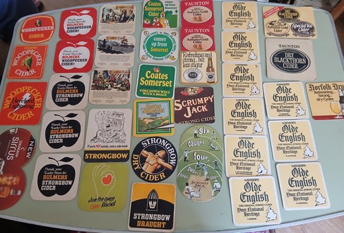 Beer mats cider - mats,