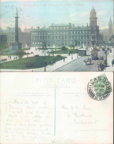 George square and merchants - square,