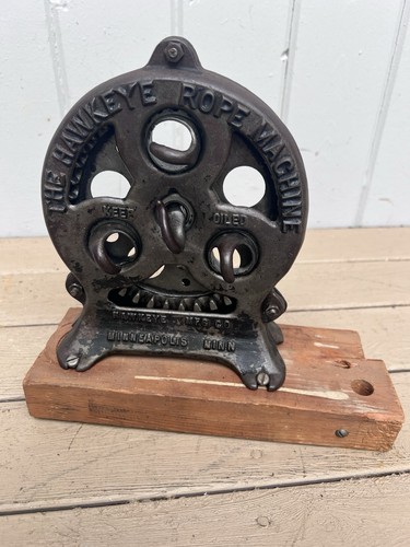 Vintage hawkeye rope - rope, machine