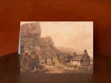 Undercliff, Isle of Wight by Frederick Calvert - A5 Art Print Card