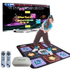 Dance mat game console