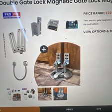 Electric Gate Lock Kit