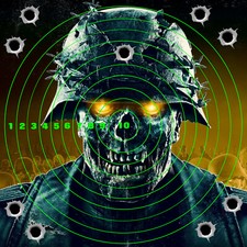 6 x Zombie Adhesive Targets