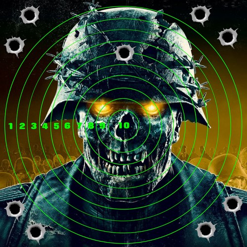 Zombie adhesive targets - x,
