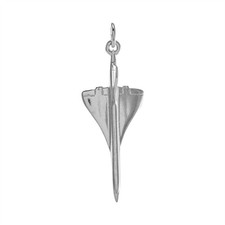 Sterling Silver Concorde Plane