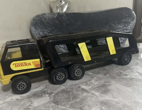 Tonka truck car transporter - truck,