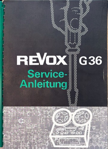 Revox g36 original service - revox,