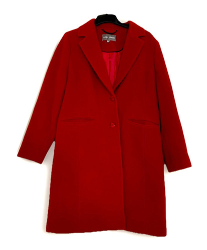 Laura ashley red wool cashmere - laura,