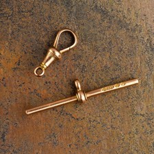 Antique 9ct Rose Gold Fob