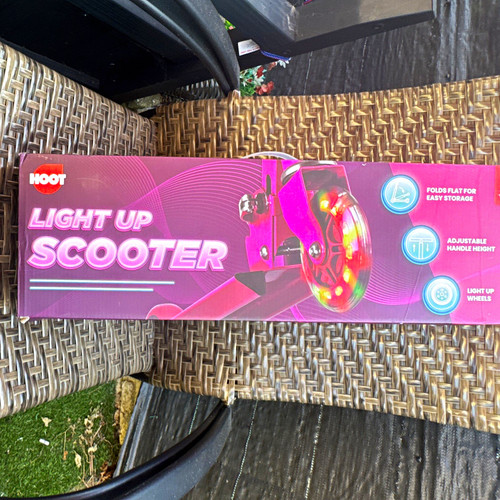 Hoot light push scooter - push,