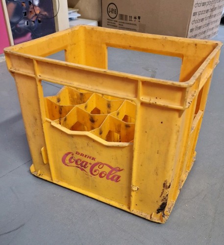Vintage coca cola yellow - vintage,