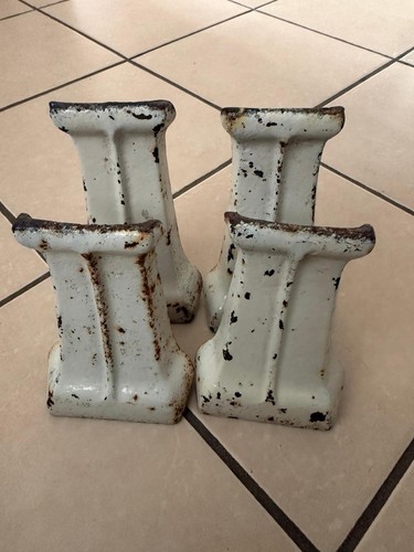 Cast iron bath feet set - iron,