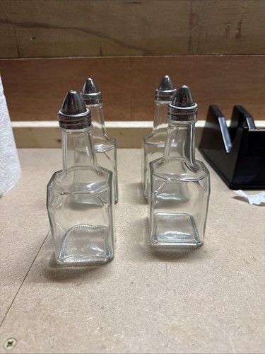 Vinegar bottles empty - x,