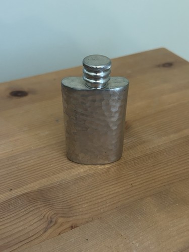 Small hammered pewter - pewter, hip