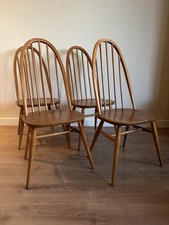 Four Ercol Quaker 365 Blonde