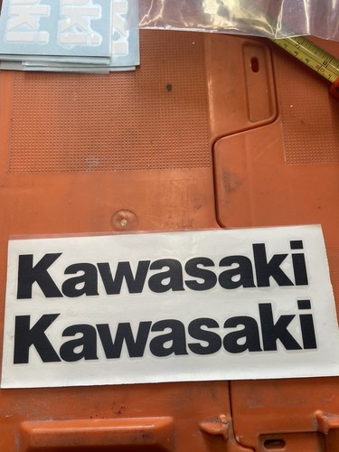 Kawasaki stickers decals 200mm - kawasaki,