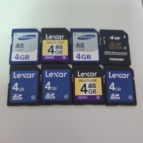 Joblot cards 4gb - sd, sd