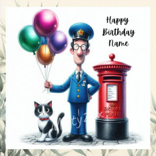 Personalised postman pat - personalised,