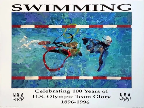 Olympic team swimming 100 - us,