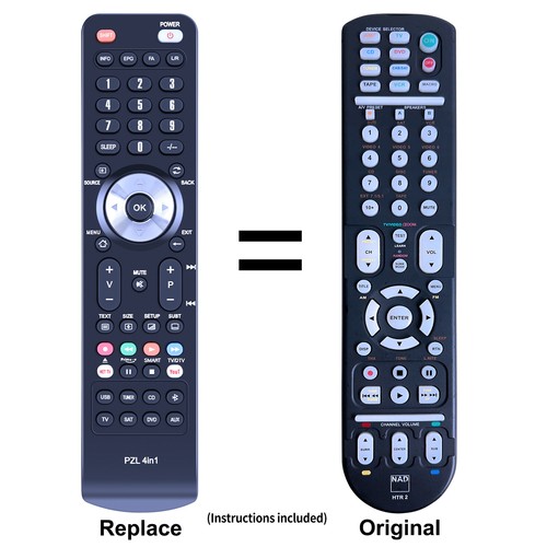 New htr replacement remote - new, 2