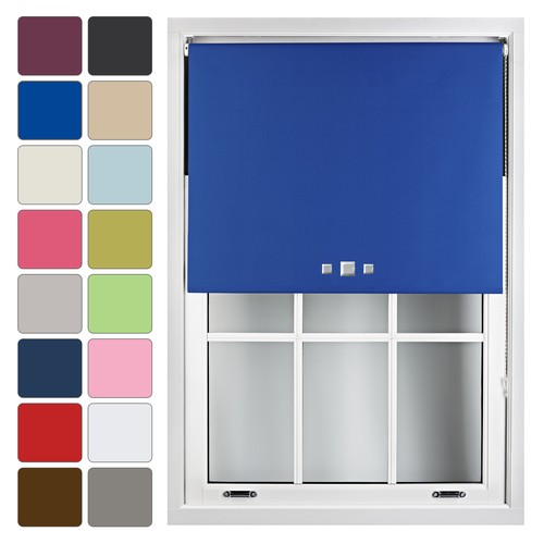 Blackout window roller blinds - window,