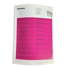 Trumatic Truma S3002 Gas Heater Manual